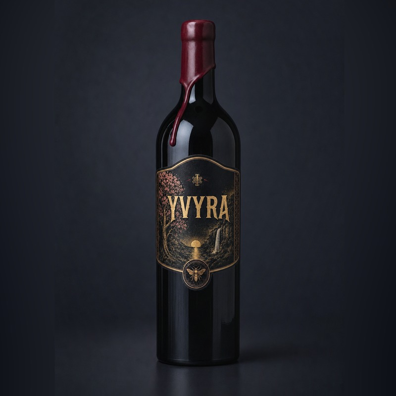 Botella de Yvyra Reserva.